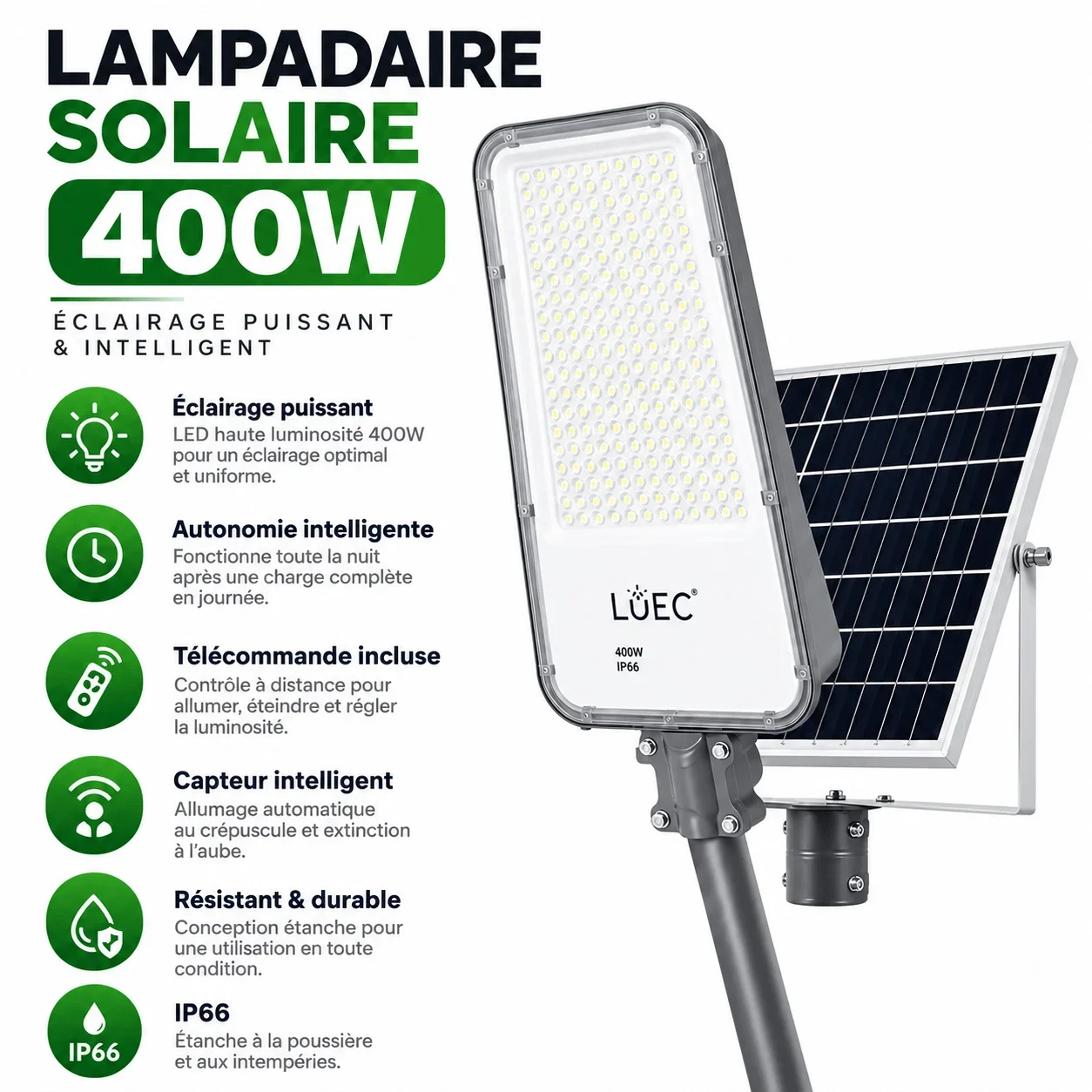 400W Solar Street Light