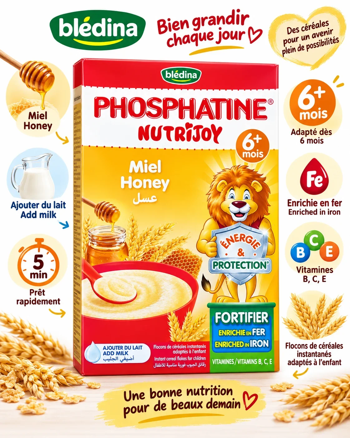 Blédina Phosphatine Nutrijoy