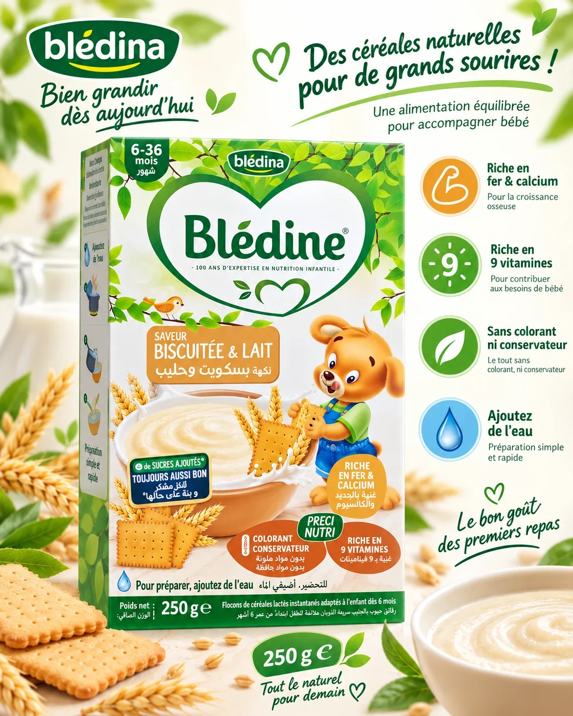 Blédina Biscuit & Milk