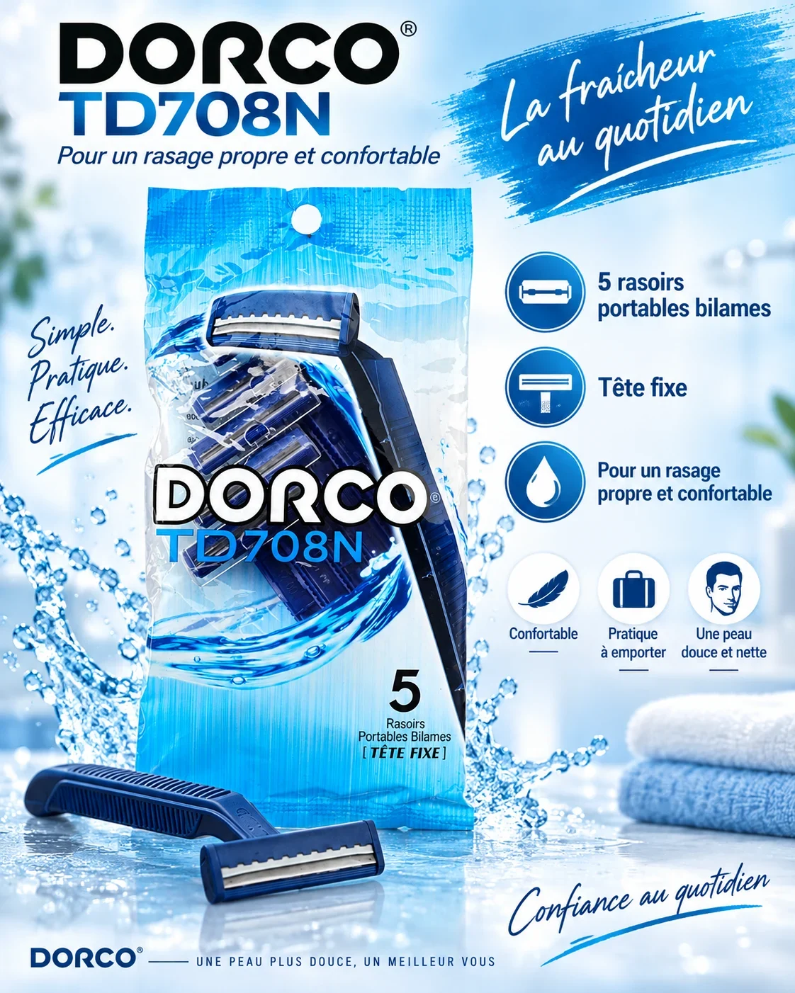 Dorco TD708N Razors