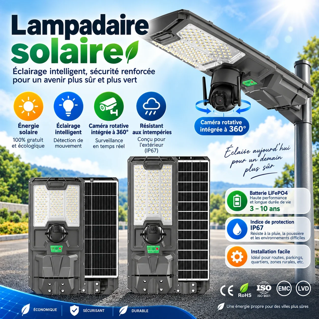 Smart Solar Street Light