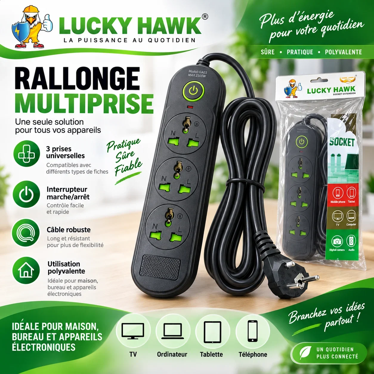 LUCKY HAWK ayeke na akota prise mingi