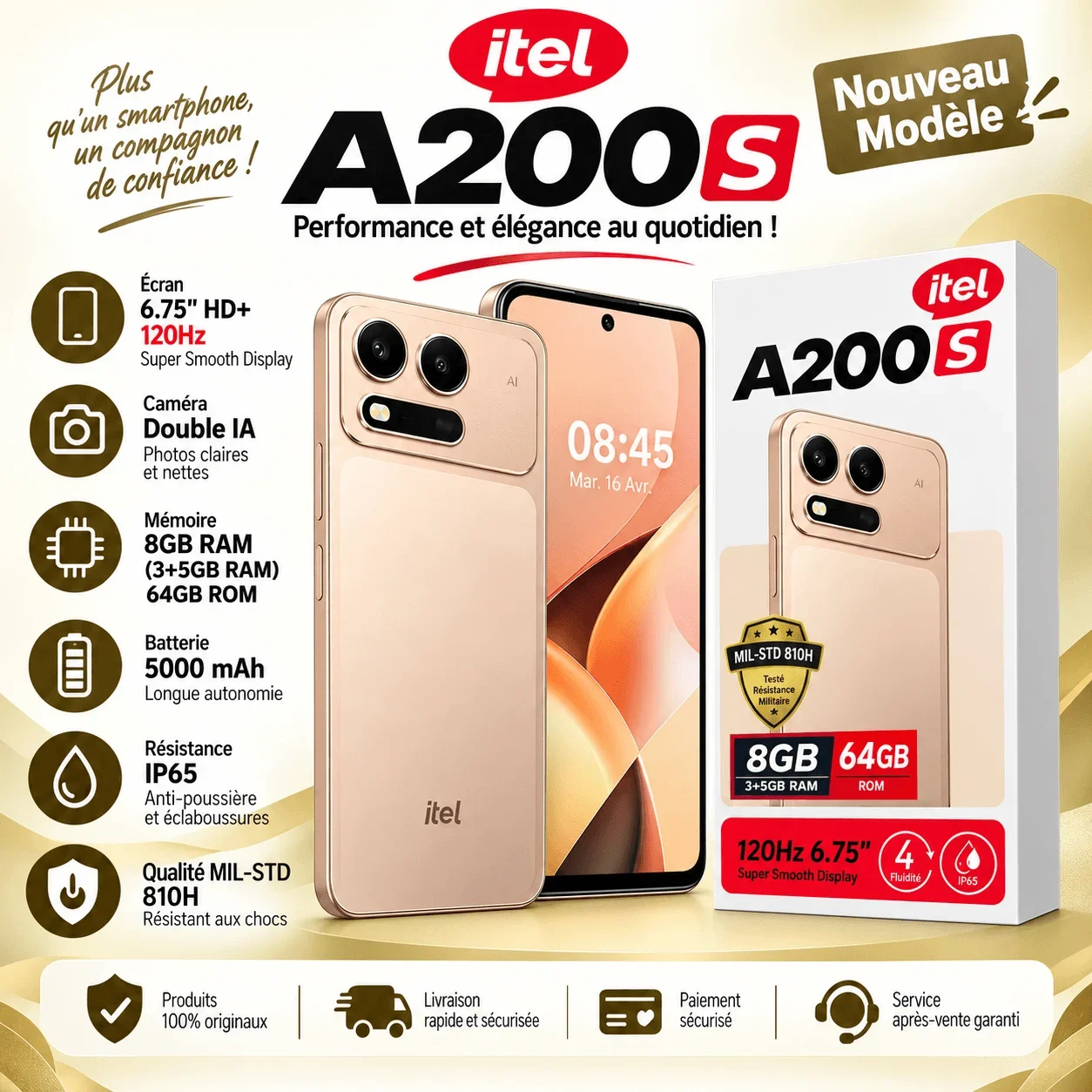itel A200S Smartphone