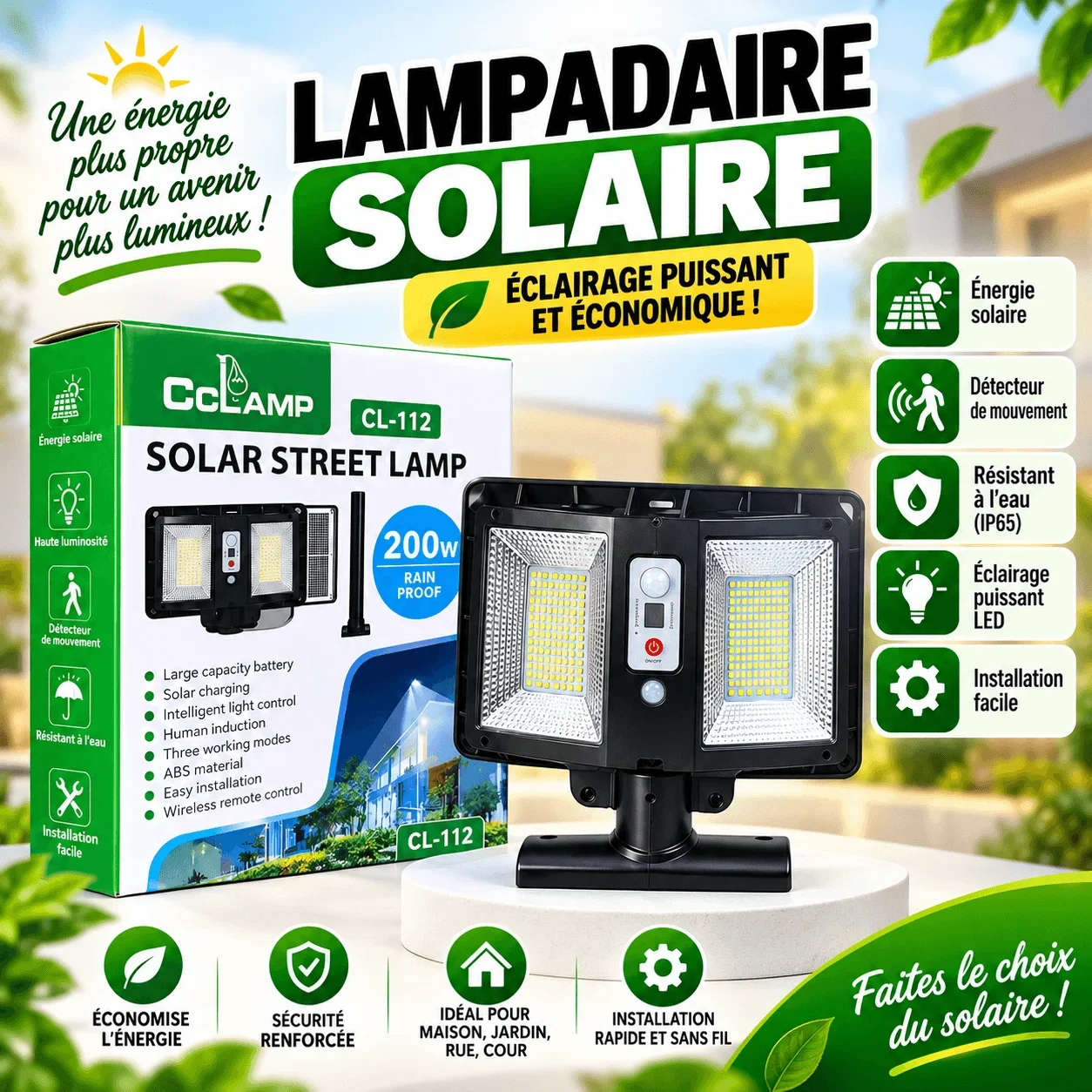 CL-112 Solar Street Light