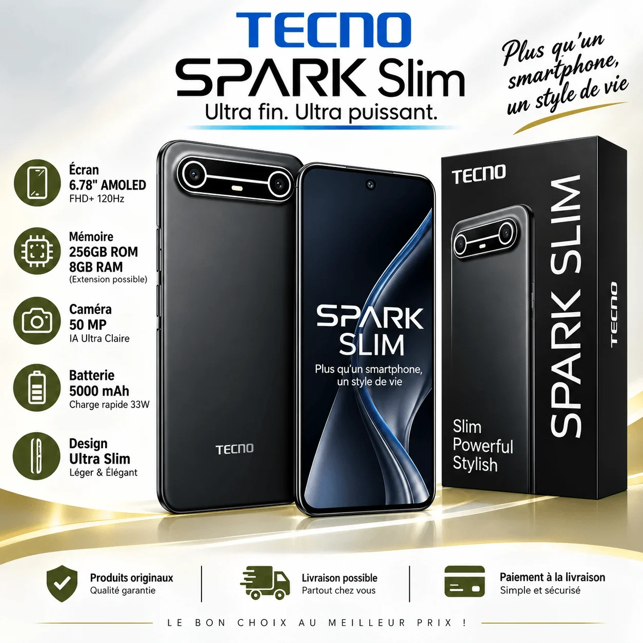 TECNO SPARK Slim