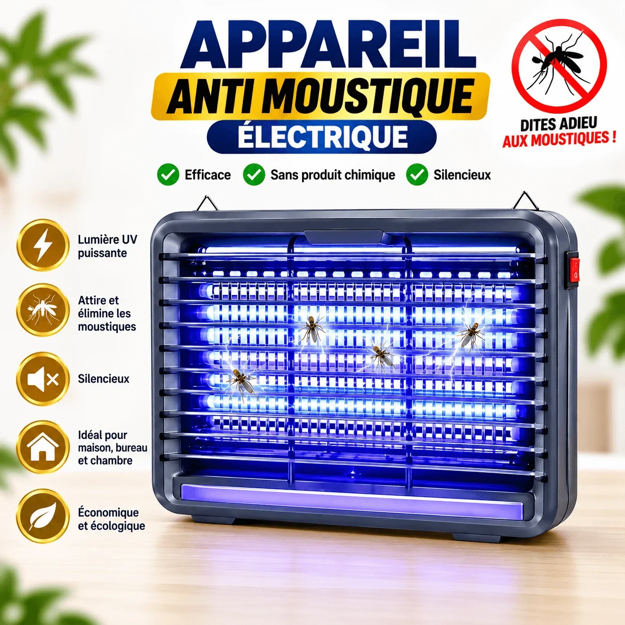 Electric mosquito repellent device
