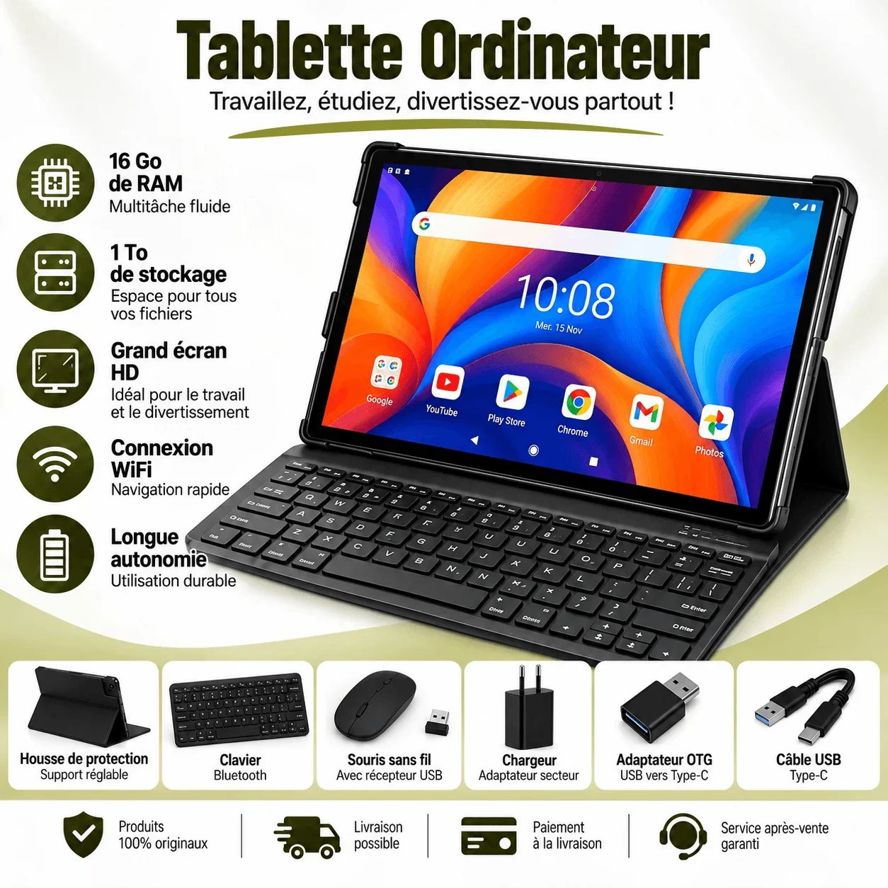 Versatile Tablet Computer