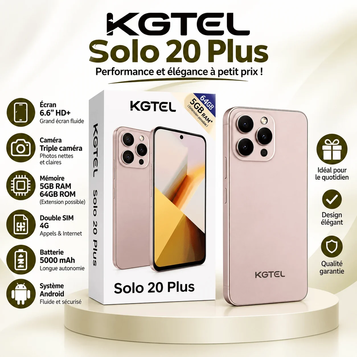 KGTEL Solo 20 Plus