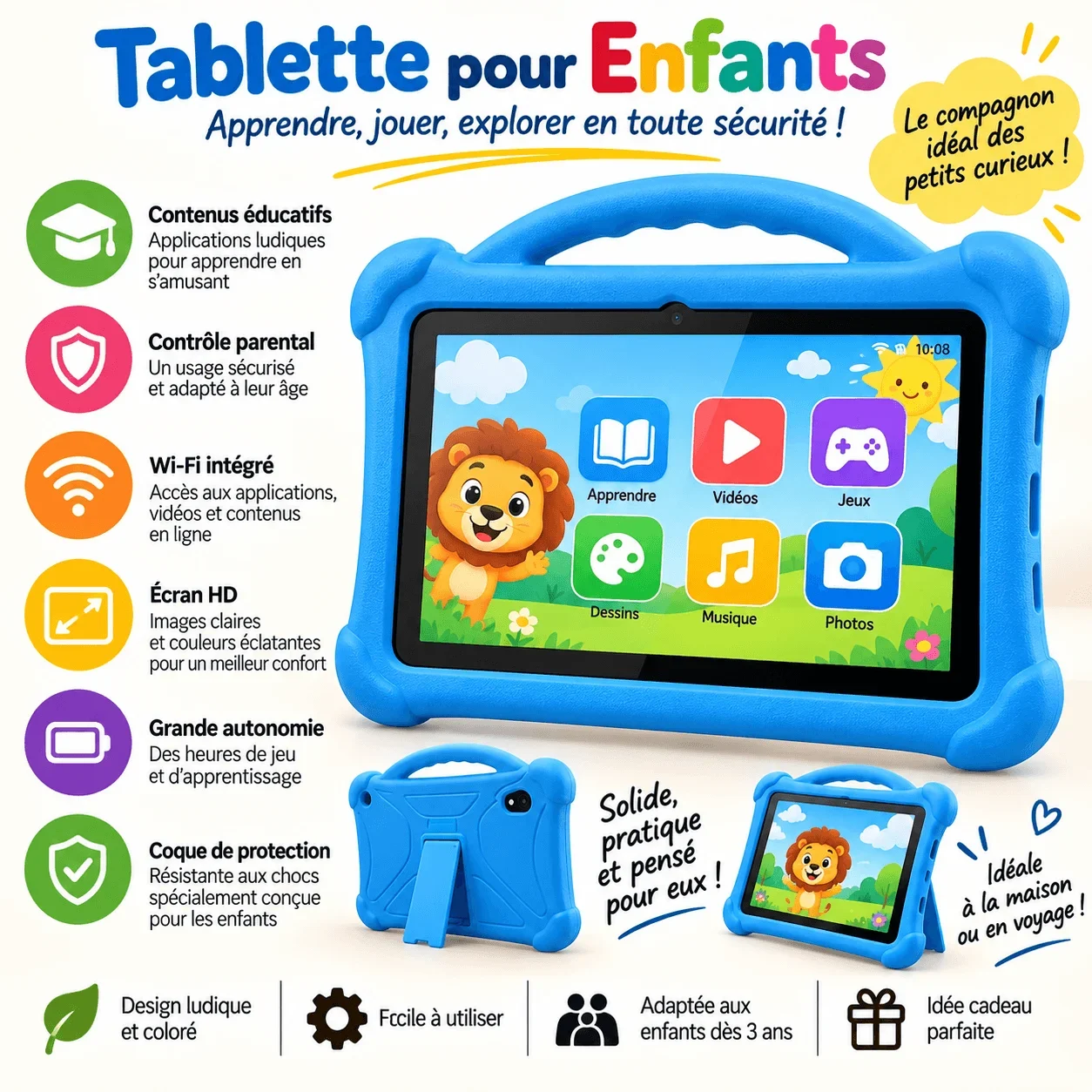 Educational tablet for children
