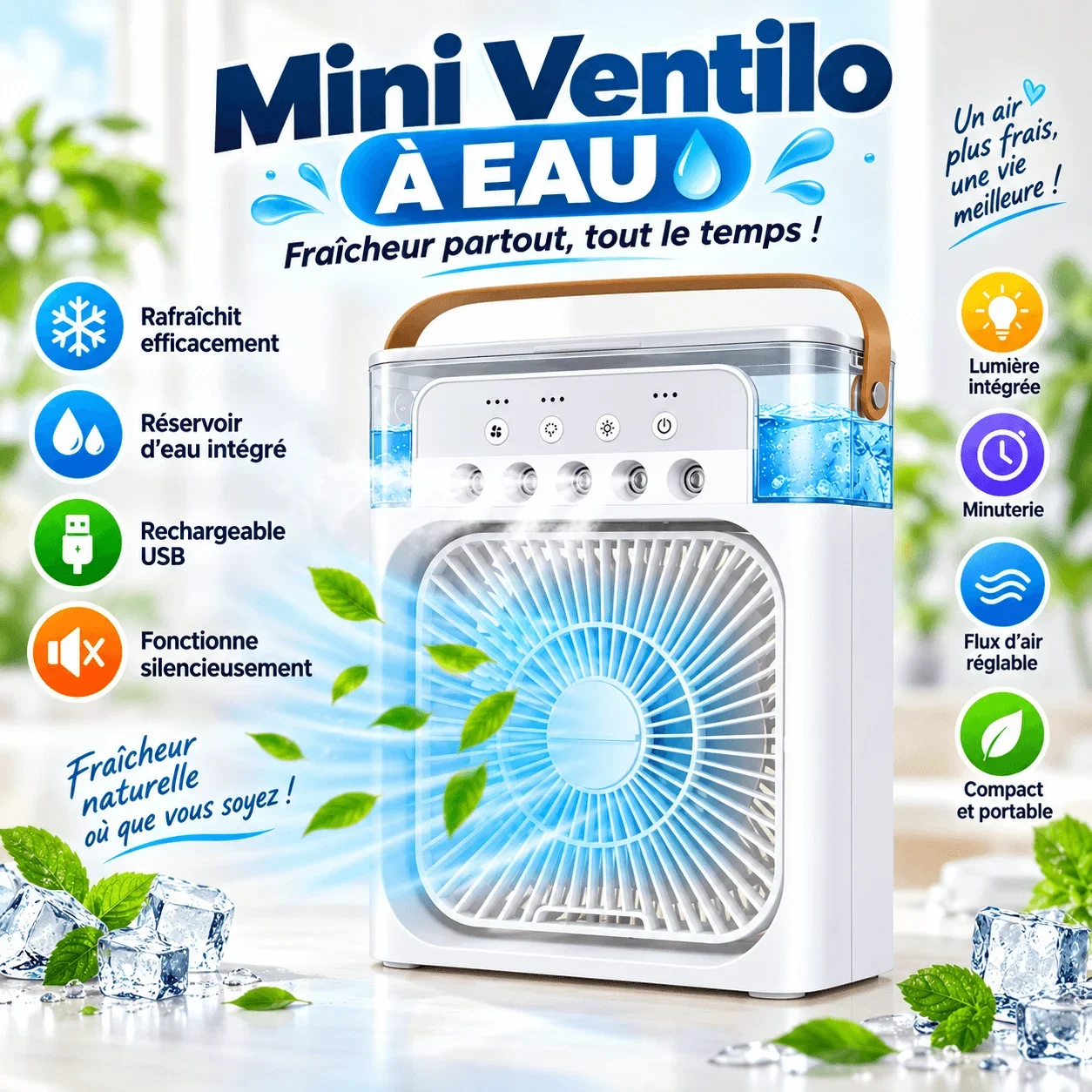 Mini Water Fan