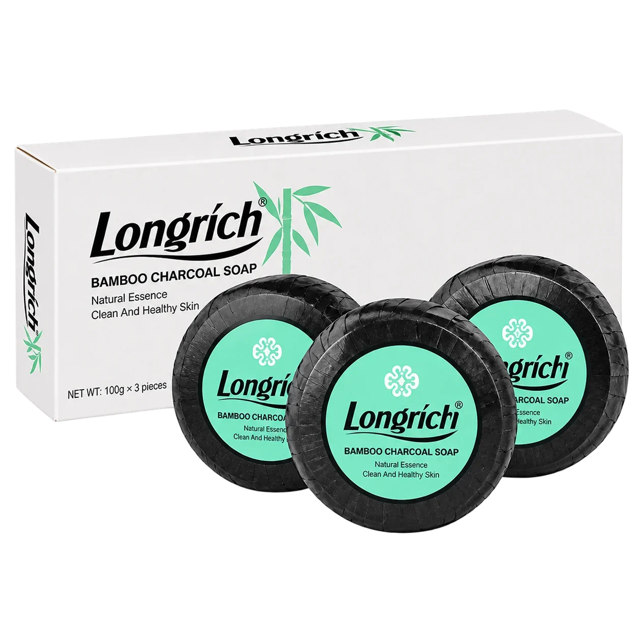 Longrich Bamboo Charcoal Soap