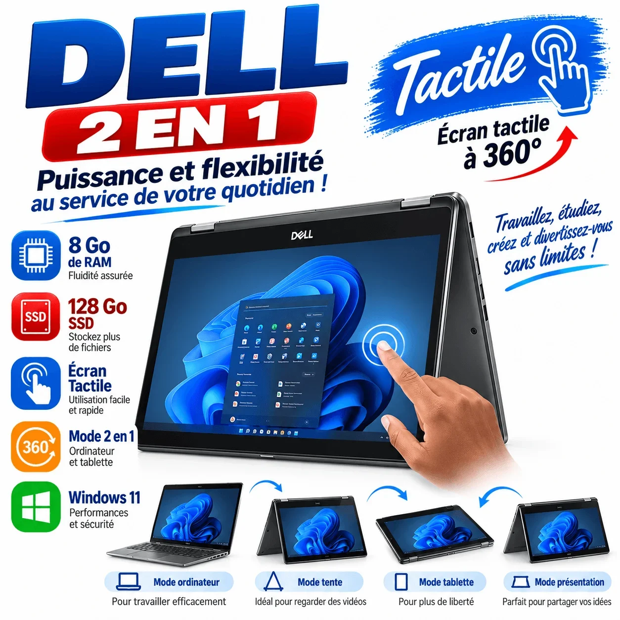 Dell 2-in-1 Laptop