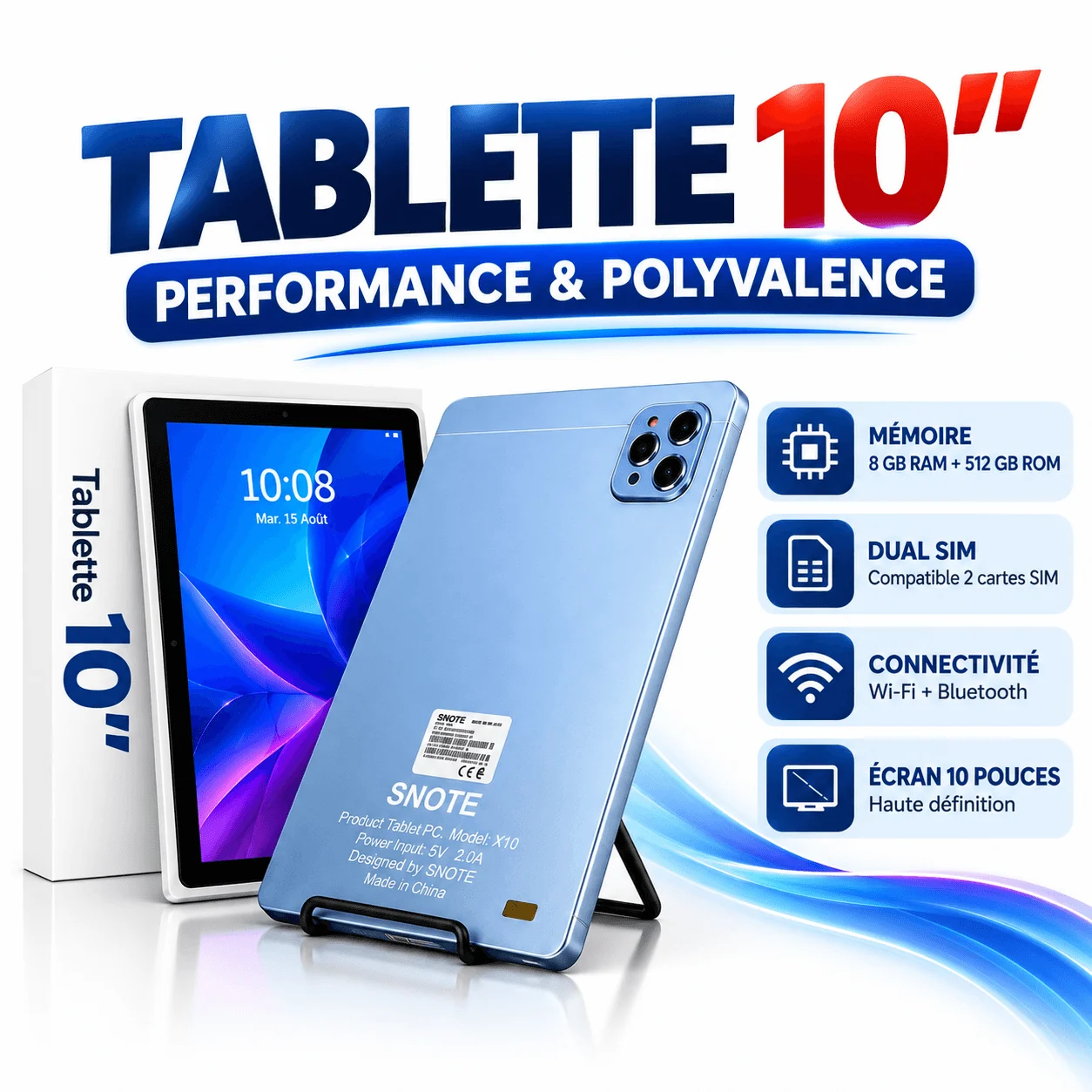 SNOTE X10 Tablet