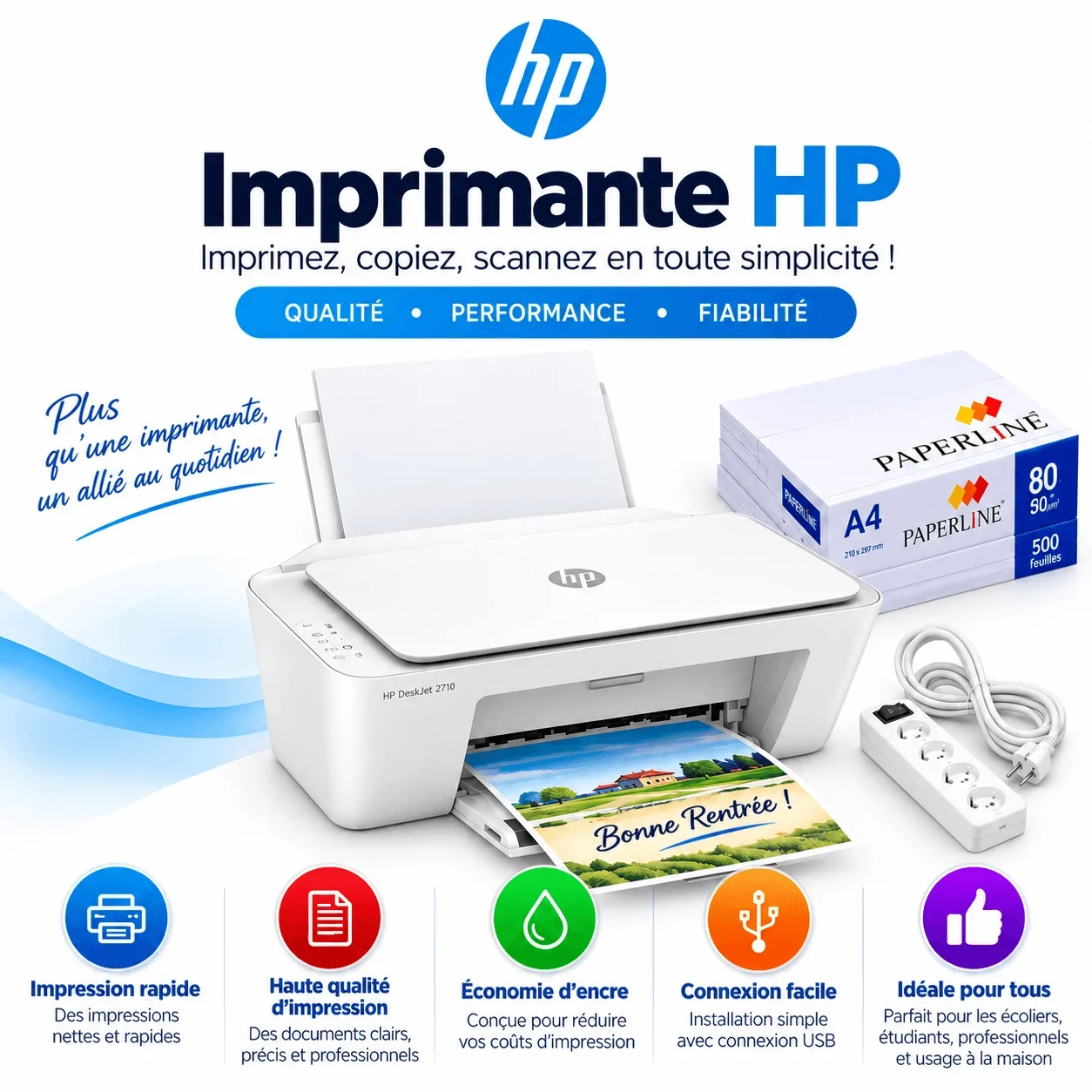 HP DeskJet 2710 Printer